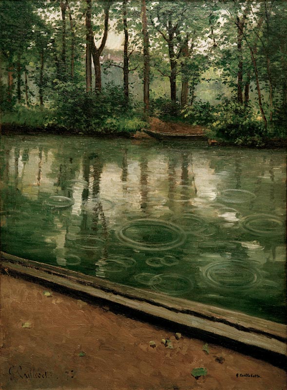 Gustave Caillebotte ein Impressionist und die