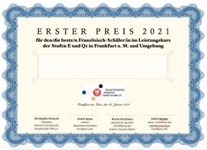 DFG-Schülerpreis 2021